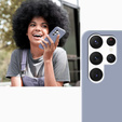 Husa pentru Samsung Galaxy S22 Ultra 5G, Silicone Lite, lavanda