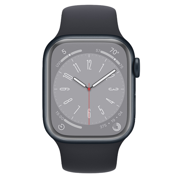 3x ERBORD Hydrogel Foil pentru Apple Watch 7/8 45mm
