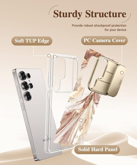 Carcasă robustă pentru Samsung Galaxy S25 Ultra – Tongate MECH Series Clip, negru