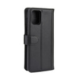 Cu clapetă pentru Samsung Galaxy A51, Leather Flexi Book, negru