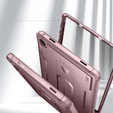 Husă blindată pentru Galaxy Tab A9+ Plus, Dexnor Full Body, roz