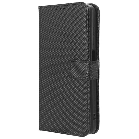 Cu clapetă pentru Oppo A58 4G, Smart Magnet, negru