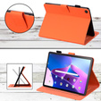 Husă pentru Lenovo Tab M10 Plus 10.6 Gen 3, cu clapetă, animal, portocaliu