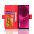 Cu clapetă pentru T Phone 3 5G, Card Slot, roșu