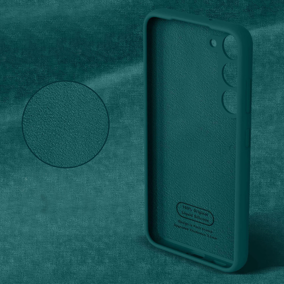 Husa pentru Samsung Galaxy S23 Plus, Silicone Lite, verde