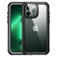 Husă impermeabilă IP68 pentru iPhone 14 Pro Max, negru