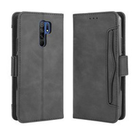 Cu clapetă pentru Xiaomi Redmi 9, Card Slot, negru