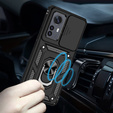 Husă blindată pentru Xiaomi 12 / 12X, CamShield Slide, albastru