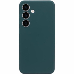 Husa pentru Samsung Galaxy S24+ Plus, Silicone Lite, verde închis