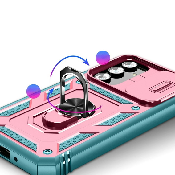 Carcasă pentru Samsung Galaxy A54 5G, capac pentru lentile glisante, verde