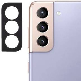 Capac metalic pentru camera foto pentru Samsung Galaxy S21+ Plus, albastru