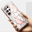 Etui Supcase do Samsung Galaxy S23 Ultra, Cosmo Marble