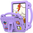 Husă pentru copii pentru iPad mini 7.9" 2019/2015/2014/2013/2012 (5/4/3/2/1 gen.), Cute Patterns, cu suport, violet