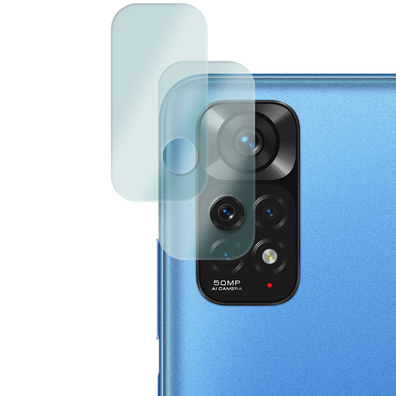 2x ERBORD sticlă călită ERBORD pentru camera pentru Xiaomi Redmi Note 11