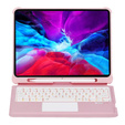 Carcasă + tastatură iPad Air 4 / 5 2020 / 2022 10.9, TouchPad, roz rose gold