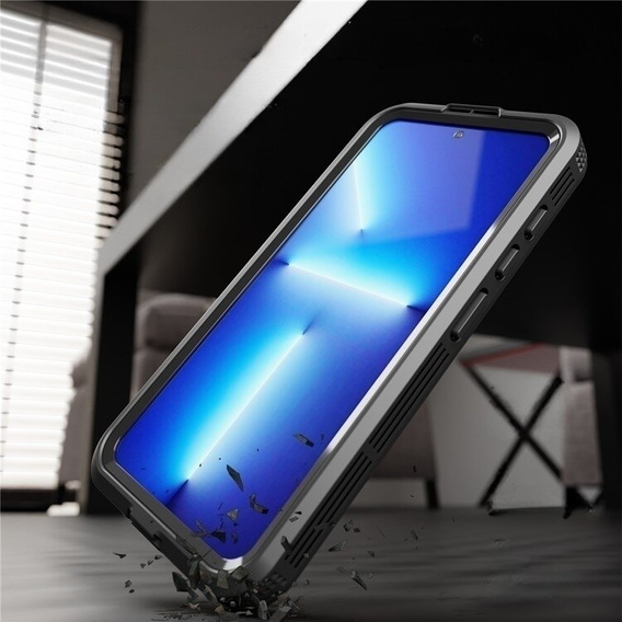Husă impermeabilă pentru Samsung Galaxy S24, Redpepper, pentru MagSafe, negru