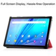 Husă pentru TCL Tab 10s 9081X / TCL Tab 10s 9080G 2021, Smartcase, roșu