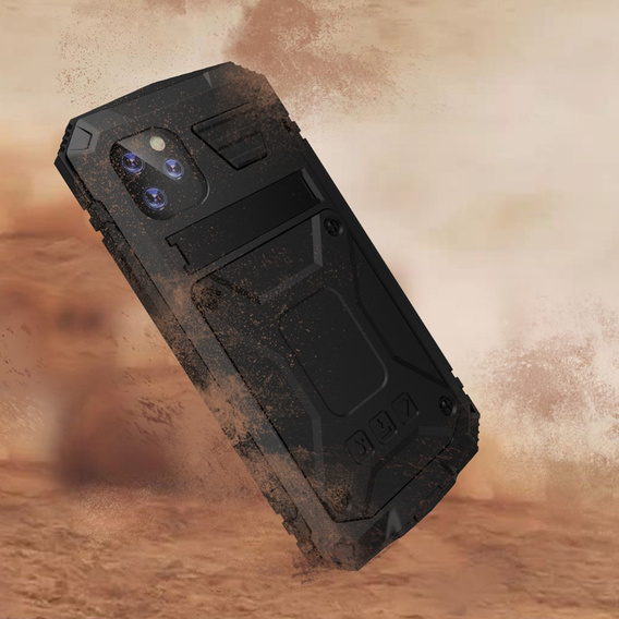 Husă blindată pentru iPhone 11 Pro Max, R-JUST, negru