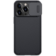 Carcasă blindată Nillkin pentru iPhone 13 Pro, CamShield Pro, albastru