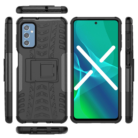 Huse pentru Samsung Galaxy M52 5G, Tire Armor, negru
