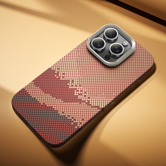 Husă Benks Magnetic Golden Tide Kevlar 600D pentru iPhone 16 Pro