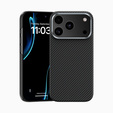 BENKS Kevlar Armor Air Carbon Fiber 600D A070 la cazul MagSafe pentru iPhone 17 Pro Max