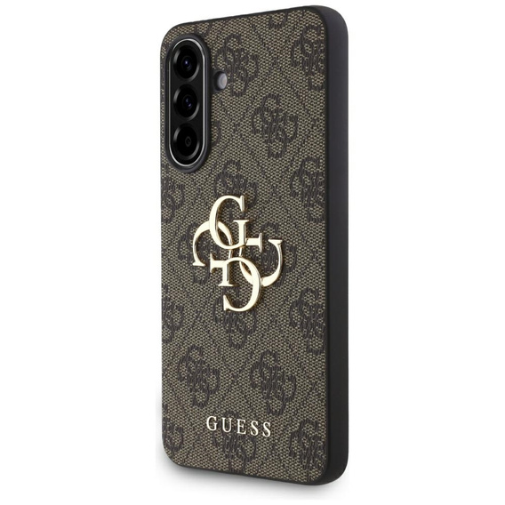 GUESS Huse pentru Samsung Galaxy A56 5G, 4G Big Metal Logo, maro