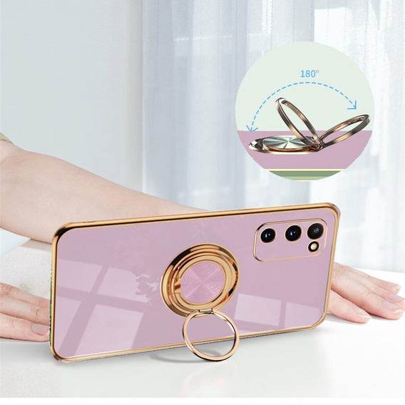 Huse pentru Samsung Galaxy S20, Electro Ring, violet