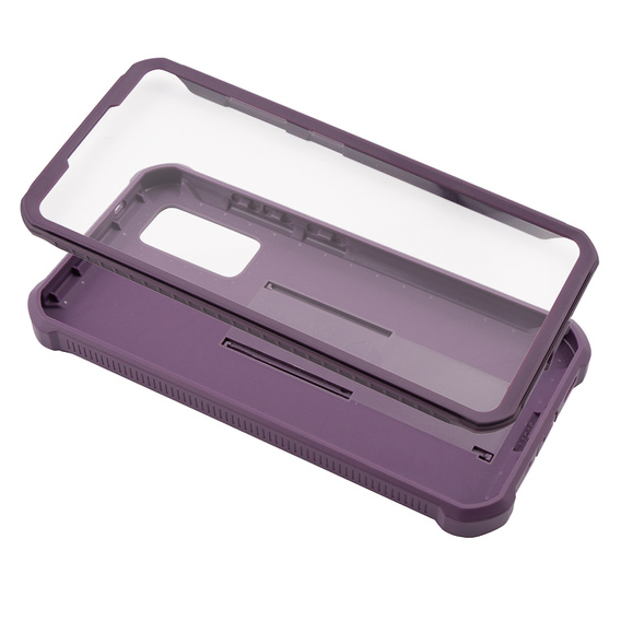 Husă blindată pentru Samsung Galaxy S20 FE, Dexnor Full Body, violet închis