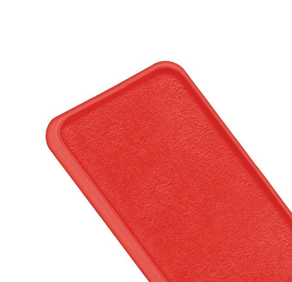 Husa pentru Samsung Galaxy S21+ Plus, Silicone Lite, roșu