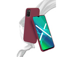 Caz subțire pentru Samsung Galaxy A02s, Slim, maroon