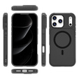 Husă MagForce pentru iPhone 17 Pro Max, pentru MagSafe, blindată, neagră