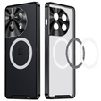 Carcasă de protecție pentru camera foto pentru OnePlus 12 5G, CamShield MagSafe, transparent / negru