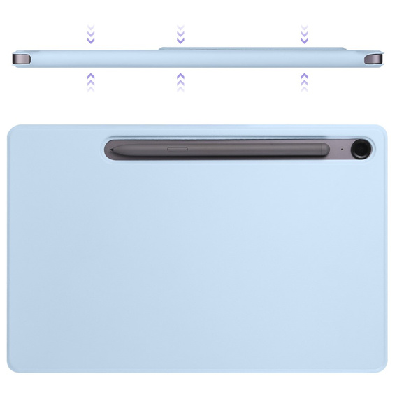 Husă pentru Xiaomi Redmi Pad SE 8.7", Origami, albastru