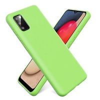 Husa pentru Samsung Galaxy A02s, Silicone Lite, verde deschis