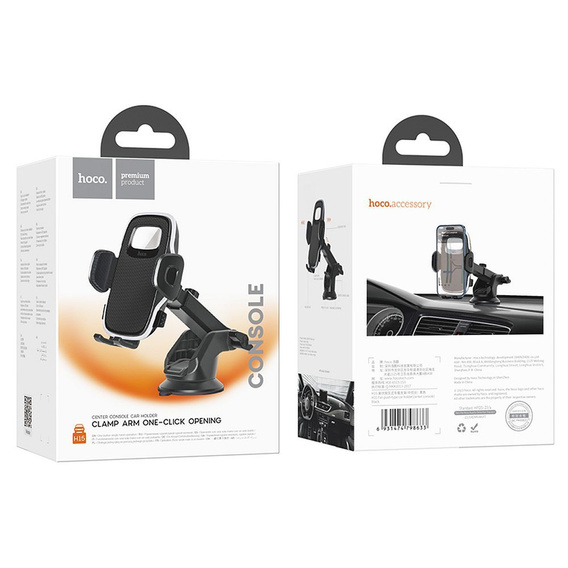 Suport auto Hoco H15 cu ventuză