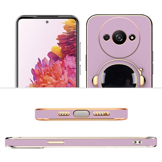 Huse pentru Xiaomi Redmi A3, Astronaut, violet