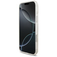 Husă cu curea IML Flowers Electroplated Allover With Beads, pentru MagSafe, cu curea pentru iPhone 17 Pro Max
