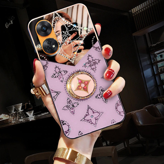 Fashion Huse pentru Oppo Reno8 T, violet