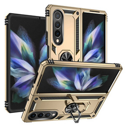 Husă blindată pentru Samsung Galaxy Z Fold 4 5G, Nox Case Ring, de aur