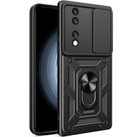 Husă blindată pentru Honor 70 5G, CamShield Slide, negru