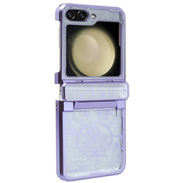 Husă pentru Samsung Galaxy Z Flip 5 5G, Mechanical Legend, violet