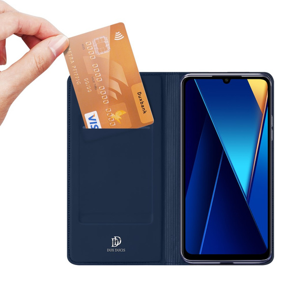 Dux Ducis Huse pentru Xiaomi Redmi 13C / Poco C65, Skinpro, albastru
