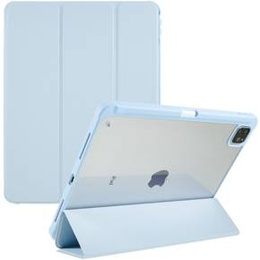 Husă pentru iPad Pro 12.9" 2022/2021/2020 (6/5/4 gen.), Smartcase Hybrid, cu spațiu pentru stylus, albastru