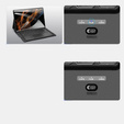 Carcasă + tastatură Samsung Galaxy Tab S8 Ultra, Dux Ducis Magnetic, negru