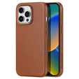 Huse pentru iPhone 14 Pro Max, Dux Ducis Max Naples, maro