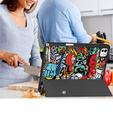 Husă pentru iPad Pro 11 2024, Smartcase, graffiti