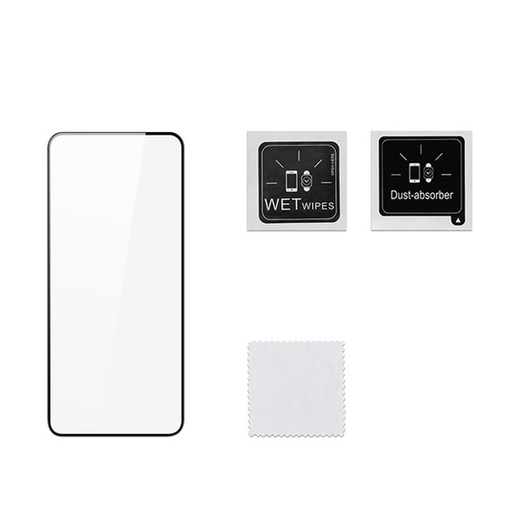 Sticlă temperată pentru ASUS ROG Phone 8 Pro, Dux Ducis ecran complet, cadru negru