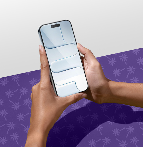 Sticlă temperată Shy Palm Privacy pentru iPhone Air