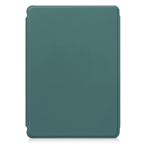 Carcasă + tastatură Samsung Galaxy Tab S9, Rotary 360° Leather, verde închis